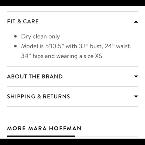 NWT Mara Hoffman Linen Maxi Dress Cover-up Sz S - Picture 5 of 8